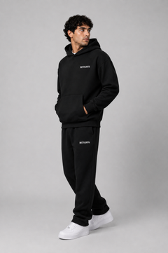 LOGO OVERSIZED TRACKSUITS BLACK