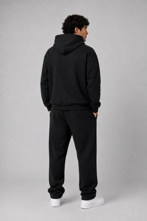 LOGO OVERSIZED TRACKSUITS BLACK