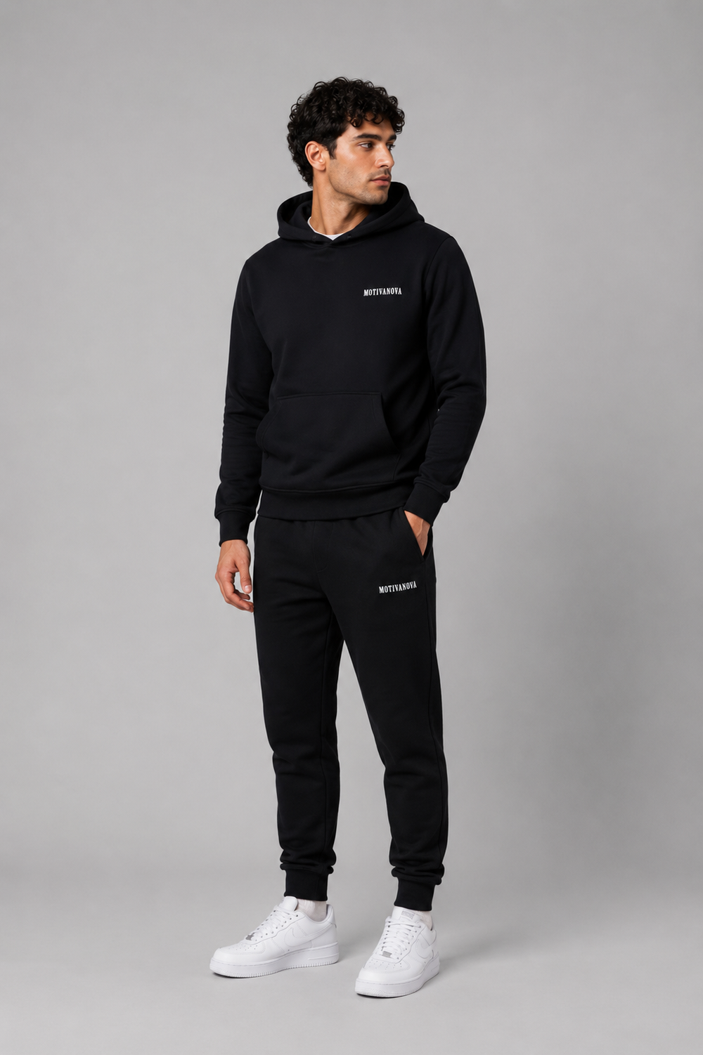 Logo Basic Tracksuits Black