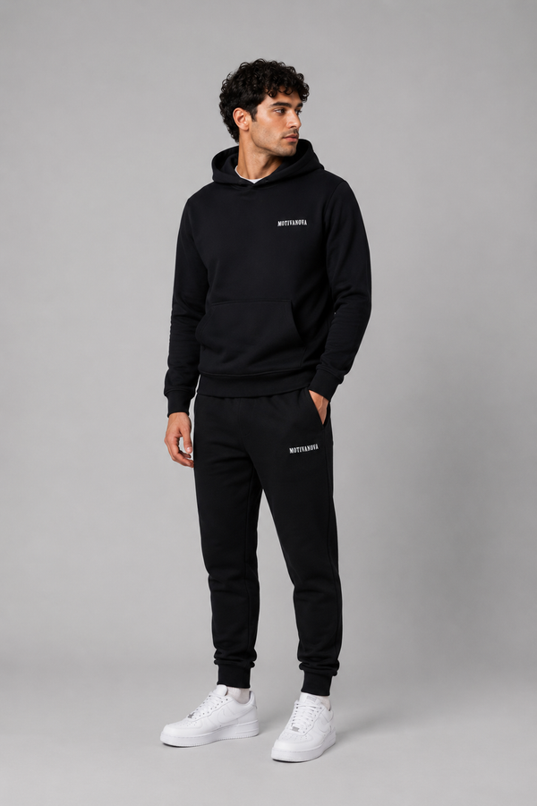 Logo Basic Tracksuits Black
