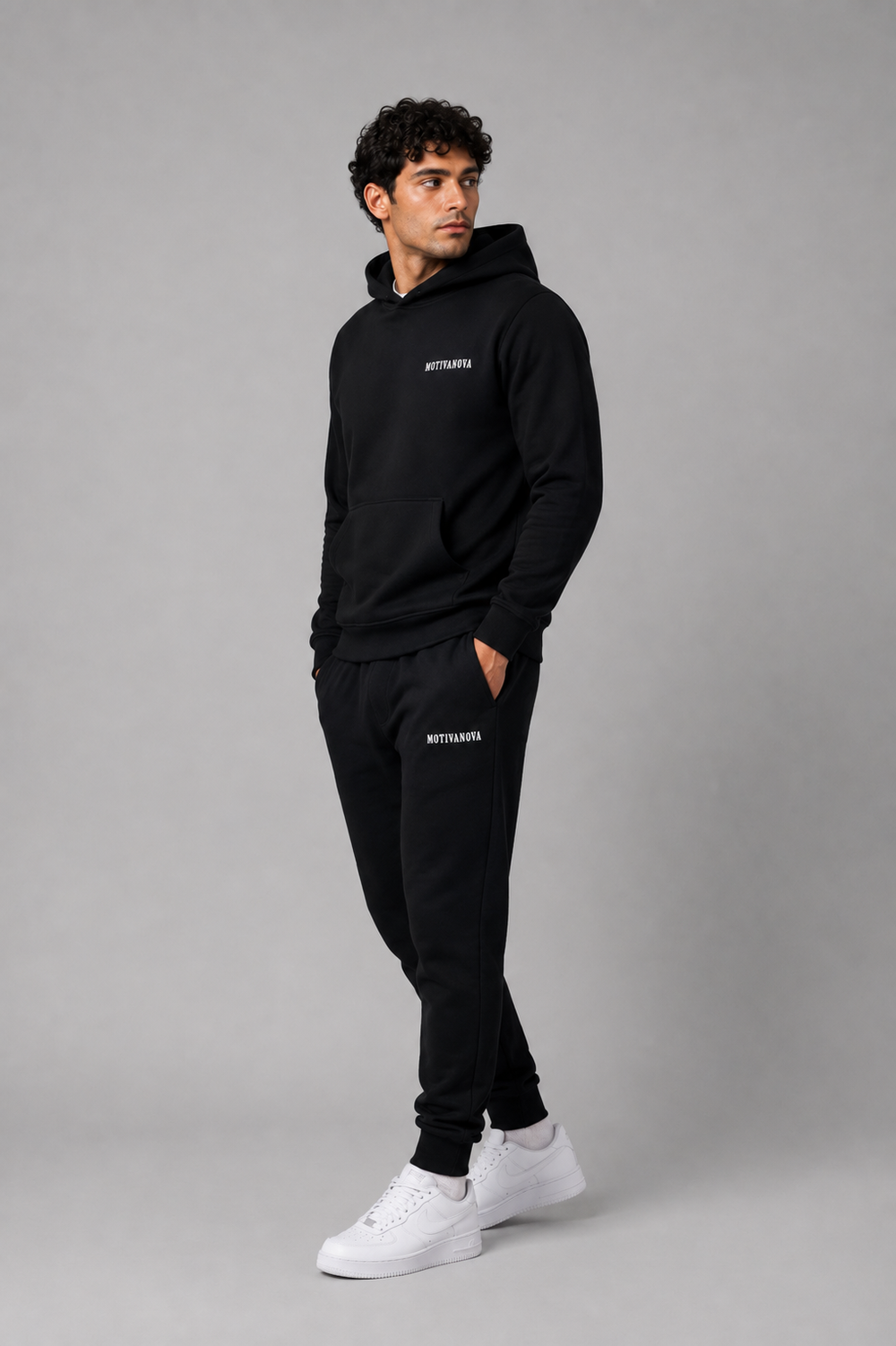 Logo Basic Tracksuits Black
