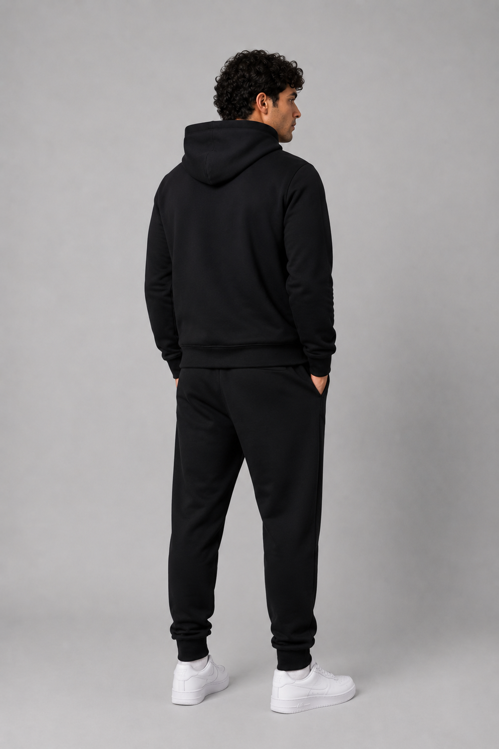Logo Basic Tracksuits Black