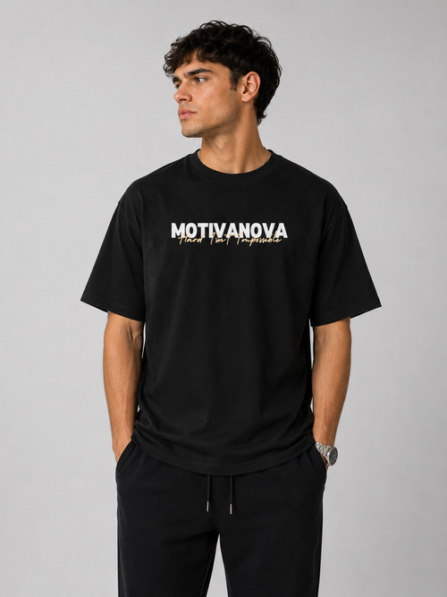 HARD ISN'T IMPOSSIBLE OVERSIZED TEE