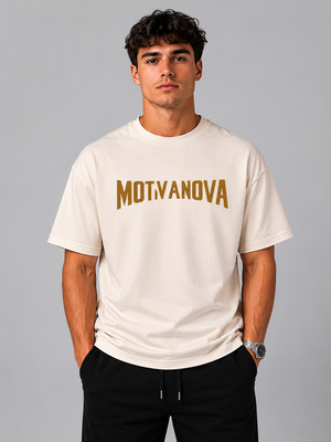 NOVA SCRIPT OVERSIZED TEE
