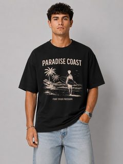 PARADISE COAST WASHED OVERSIZED TEE