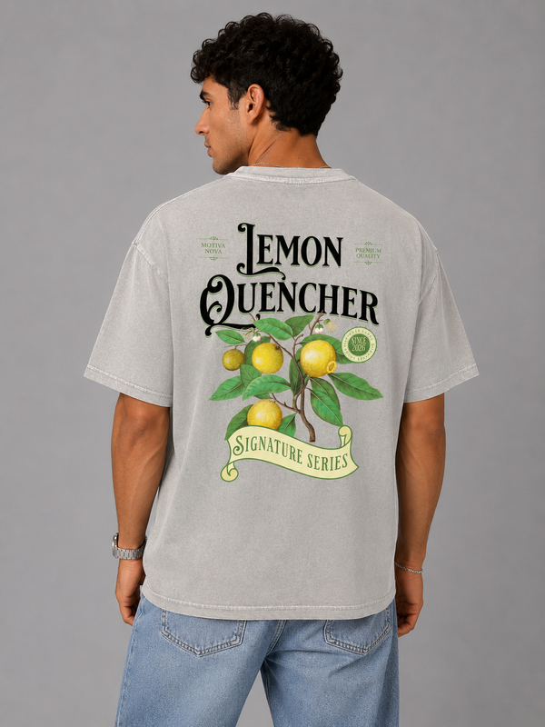 LEMON QUENCHER OVERSIZED TEE
