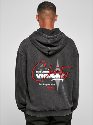 ENDLESS VISION CLARITY OVERSIZED WASHED HOODIE