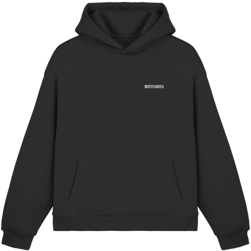 LOGO OVERSIZED HOODIE BLACK