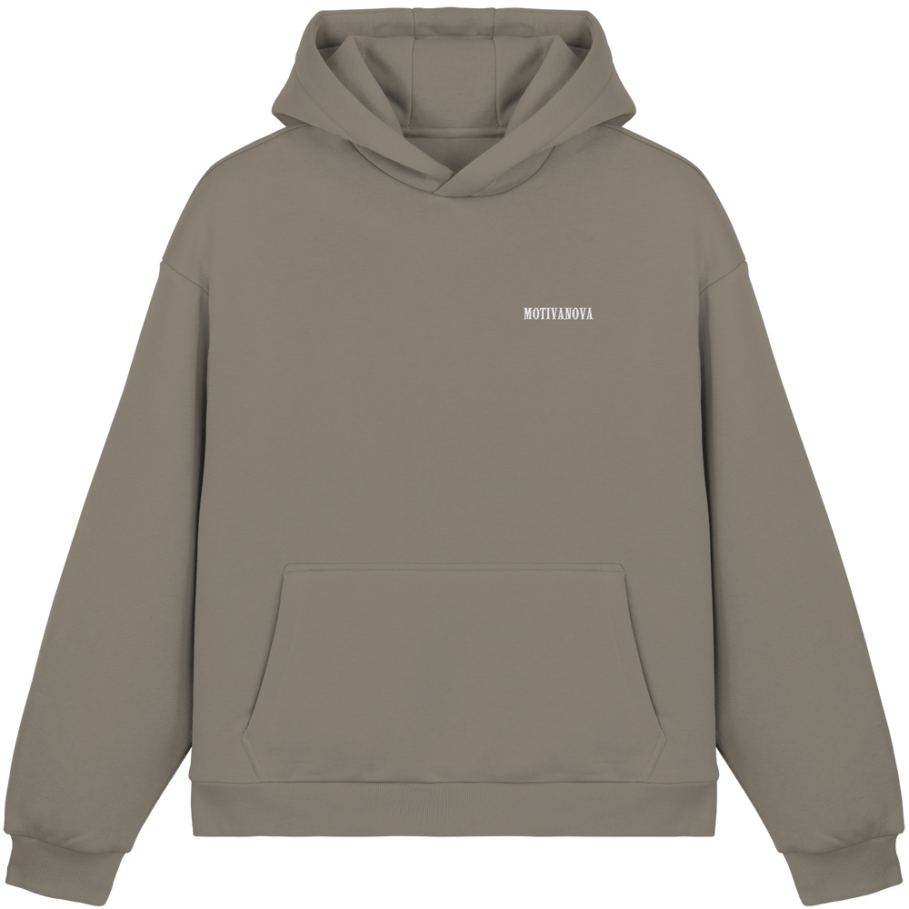 LOGO OVERSIZED HOODIE OLIVE