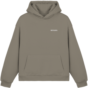 LOGO OVERSIZED HOODIE OLIVE