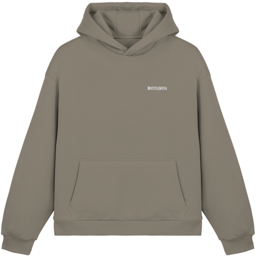 LOGO OVERSIZED HOODIE OLIVE