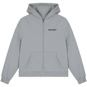 LOGO OVERSIZED ZIP-HOODIE