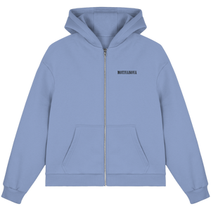 LOGO OVERSIZED ZIP-HOODIE