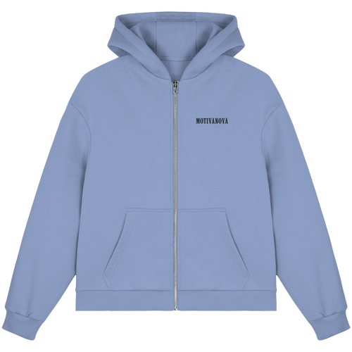 LOGO OVERSIZED ZIP-HOODIE