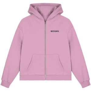 LOGO OVERSIZED ZIP-HOODIE