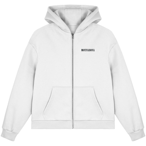 LOGO OVERSIZED ZIP-HOODIE
