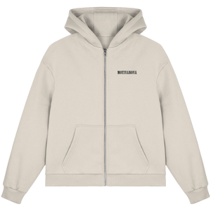 LOGO OVERSIZED ZIP-HOODIE
