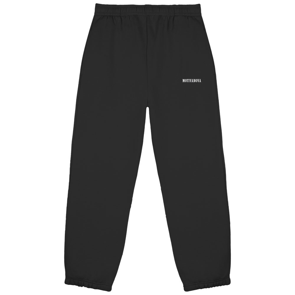 LOGO HEAVY SWEAT JOGGER BLACK