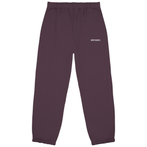 LOGO HEAVY SWEAT JOGGER PLUM PURPLE