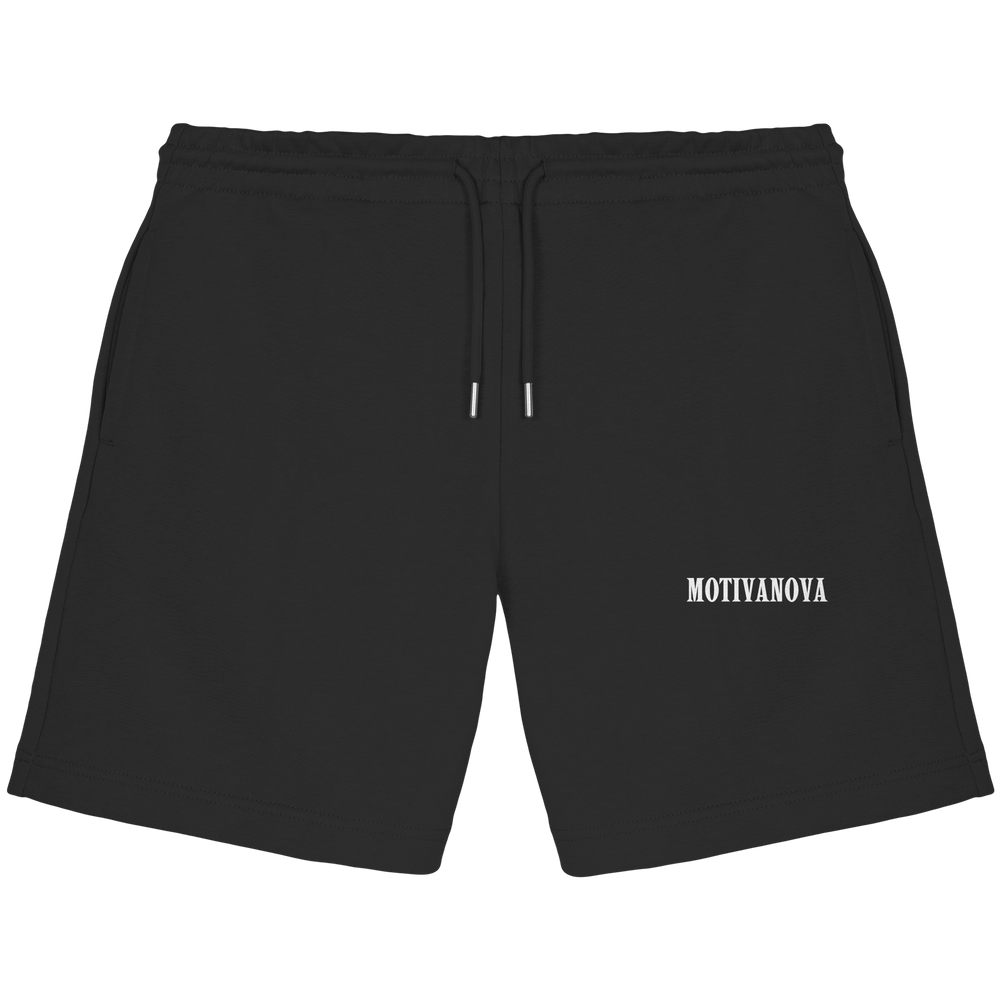 LOGO JOGGER SHORTS BLACK